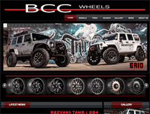 Tablet Screenshot of bccwheels.com